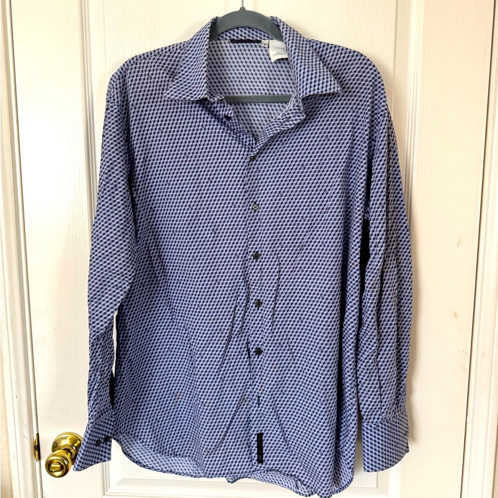 VERSACE V2 Classic Vintage Button-Up Shirt